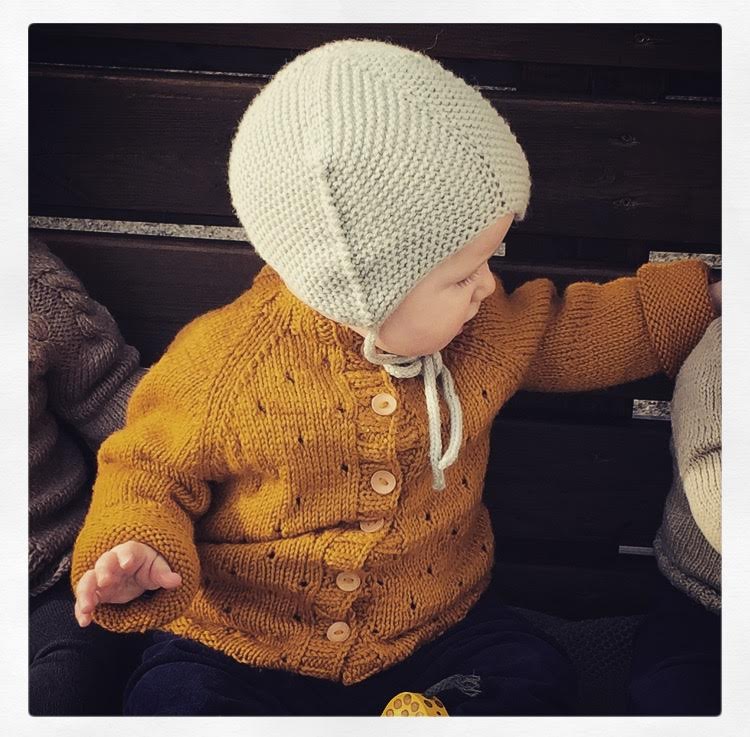 Ruth - Kinderpullover mit Lochmuster
