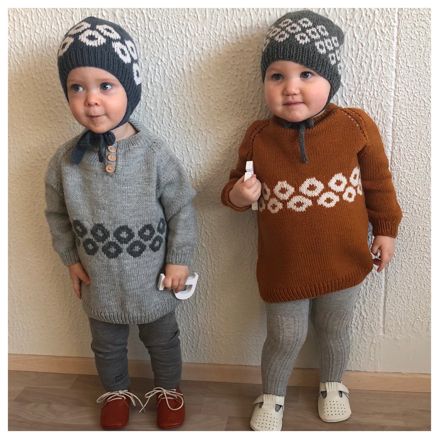 Freyja - Kinderpullover mit Muster