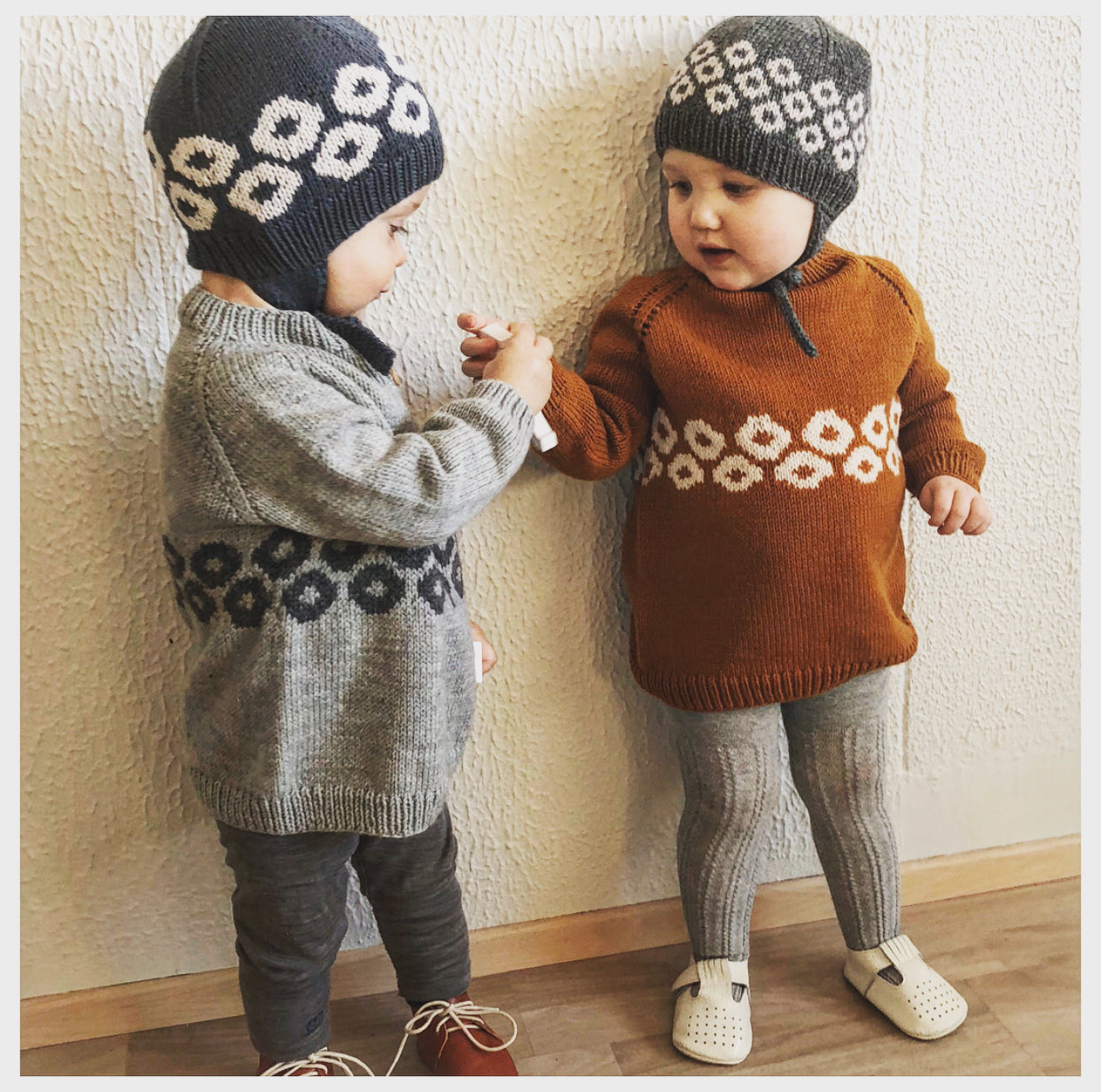 Freyja - Kinderpullover mit Muster