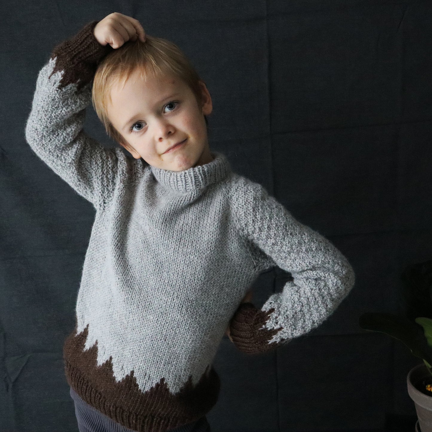 Moos Kinderpullover