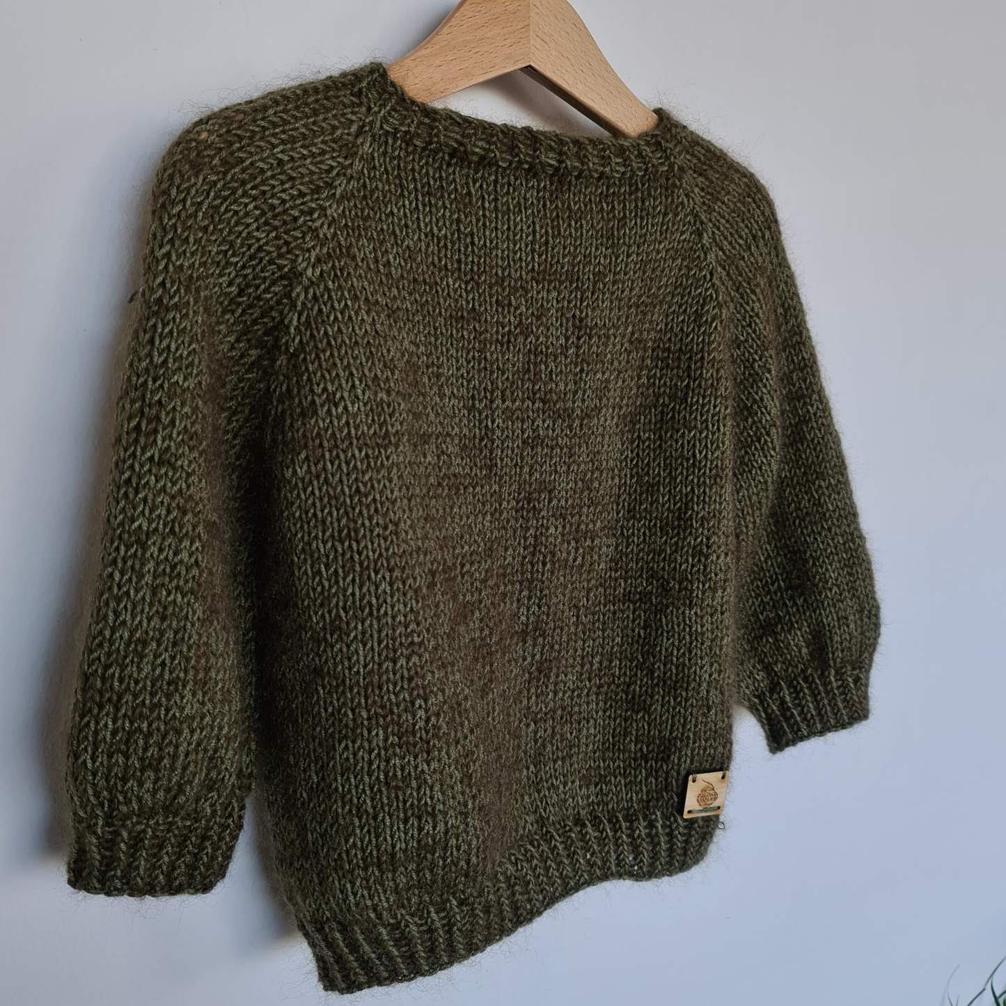 Sturmtief - Kinderpullover mit Mohair